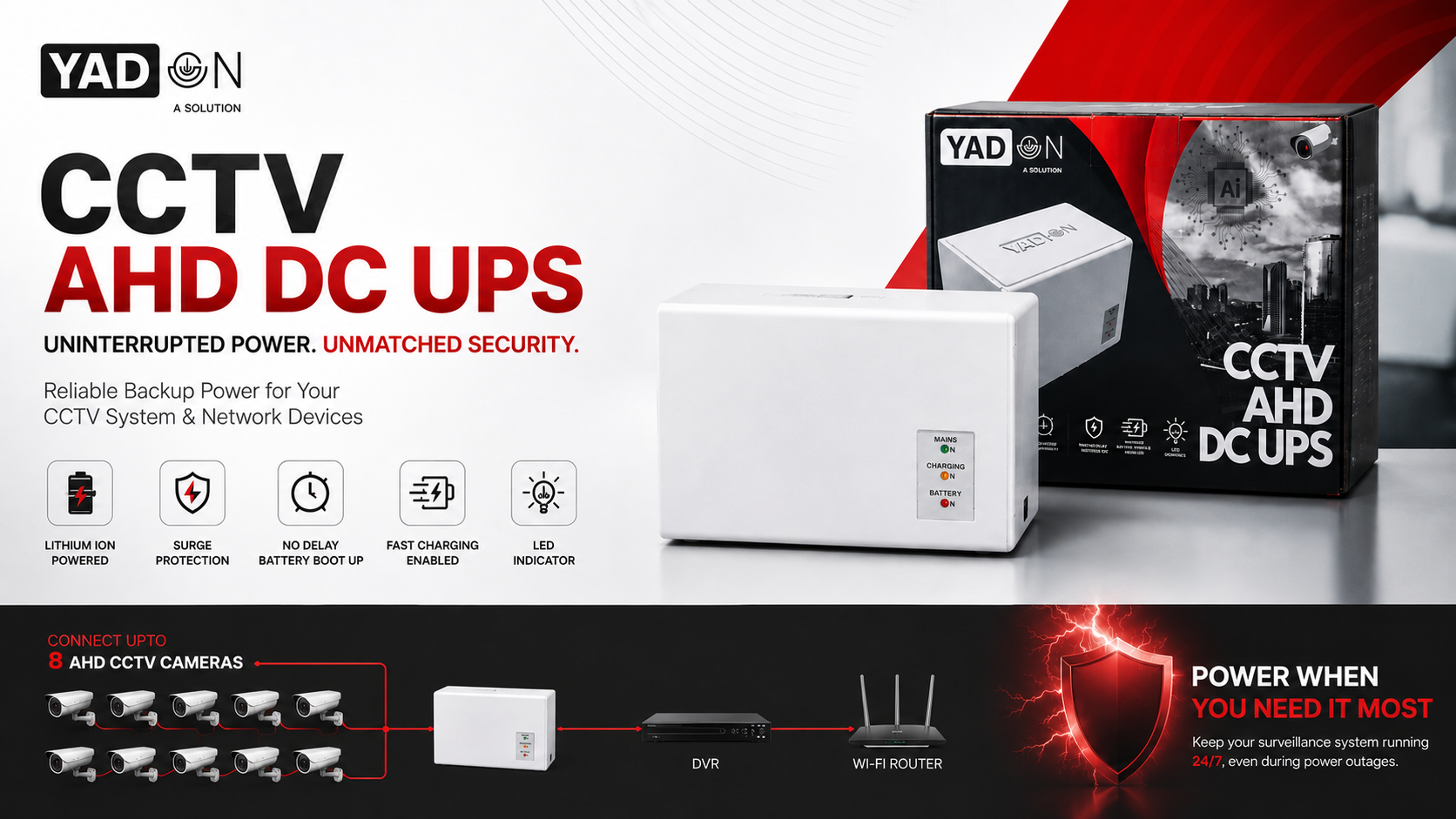 YADON power backup product family